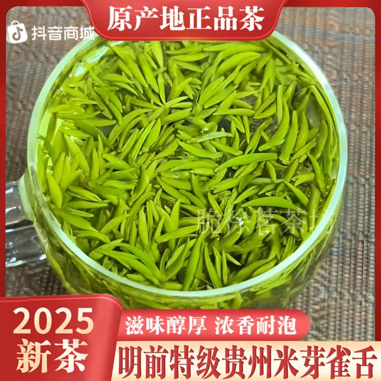 特级雀舌绿茶2025新茶叶明前茶叶礼品高级茶叶口粮茶绿茶新茶X