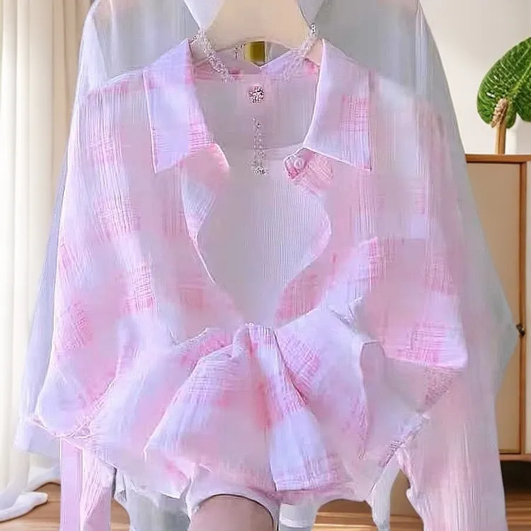 爆款新款爆款洋气女款外穿痞帅炸街甜美女生韩系ins衣服