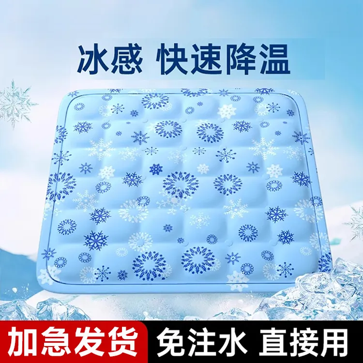 冰垫凝胶床垫夏天降温Q水垫夏季学生宿舍免注水水床办公室坐垫