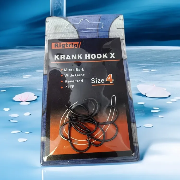 欧式鲤钓东博瑞弯柄驼背钩克朗克耐磨鲤鱼钩欧式钓组钓大鱼钩钓钩