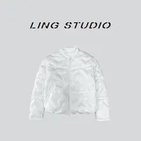 LING/STUDIO『轻羽之境』90白鸭绒纯色休闲时尚保暖羽绒外套5091912