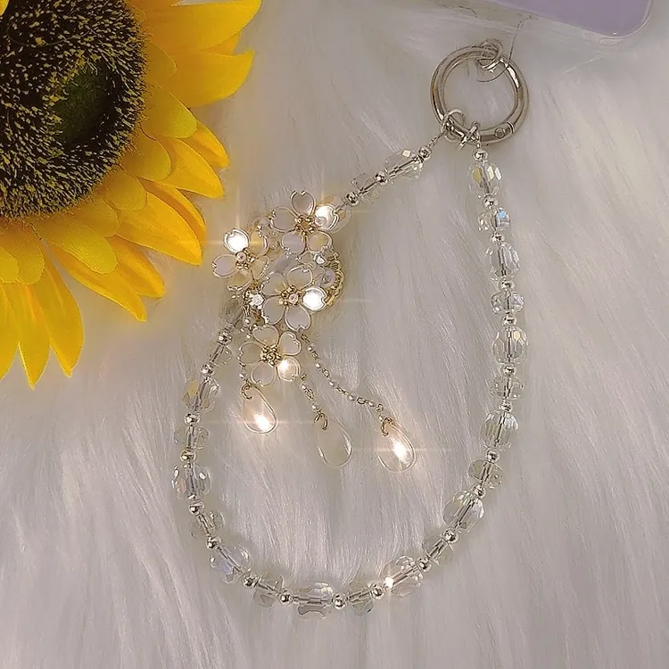 DIY手工创意饰品新款手机链手腕挂件链手链挂绳款女网红挂饰防丢