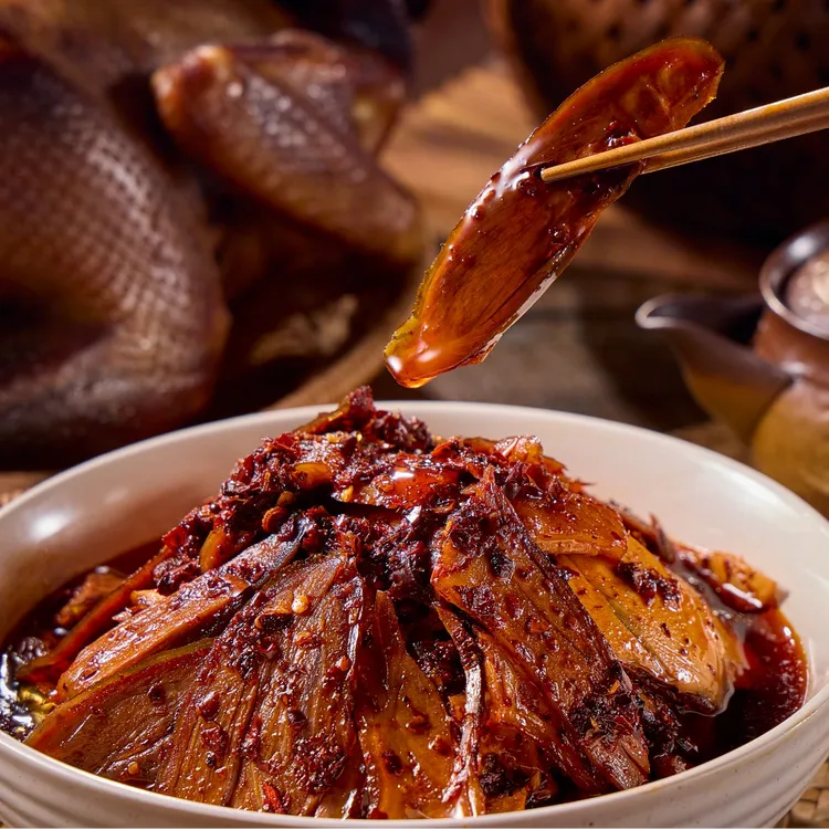 【开业粉丝回馈】土杂鸡制成麻辣鸡