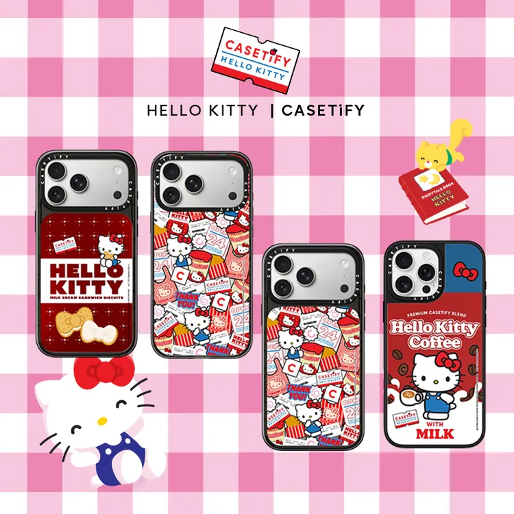 CASETiFY Hello Kitty 联名系列合集手机壳 适用iPhone16/17/18
