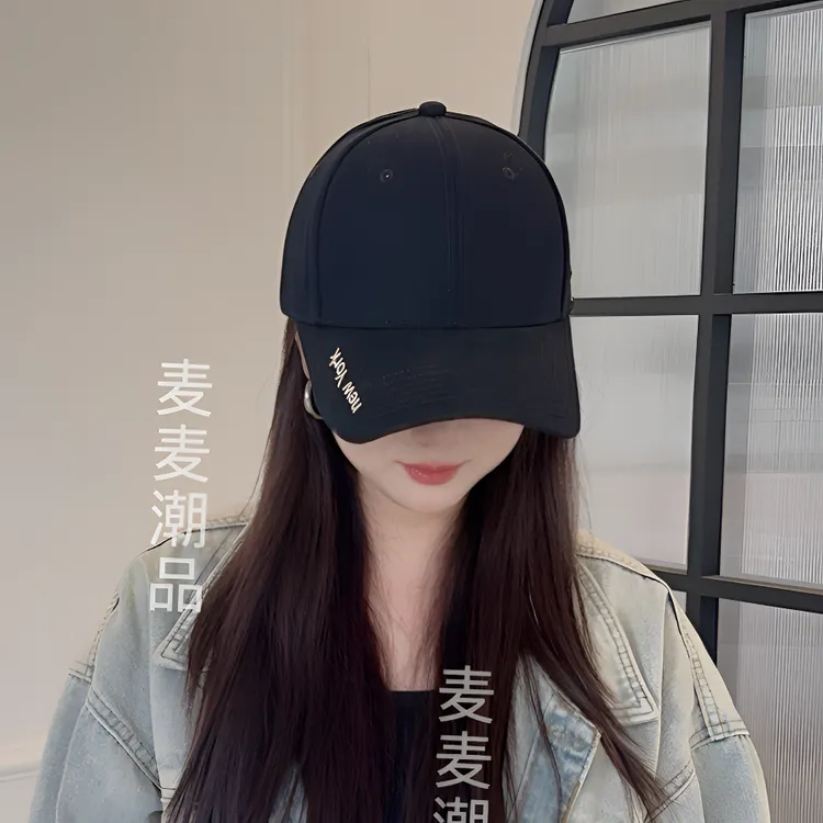 【净版简约】加大头围鸭舌帽男帽子韩版街头显脸小棒球帽时尚女帽子