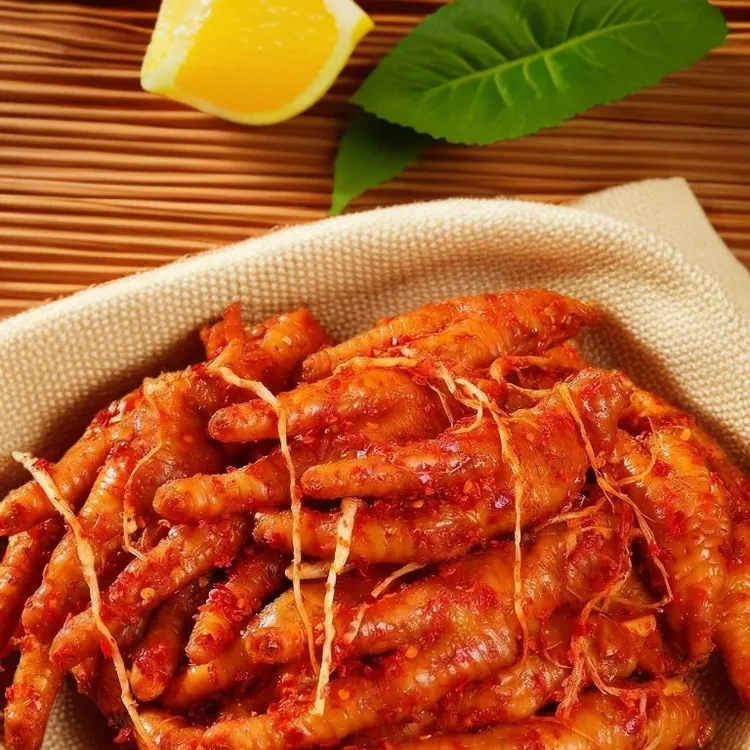 佤味专属链接云南风味佤味鸡爪搭配苤菜根麻辣鲜香特色熟食小吃