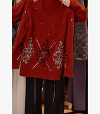 12月21号上新【月光手书 红色】毛织衫