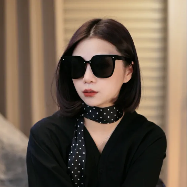 墨镜女大脸显瘦网红街拍高级感ins开车骑行防紫外线太阳眼镜