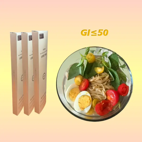 低升糖慢水解的全麦苦瓜挂面，健康之选