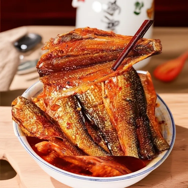 湖南新化香辣手撕鱼开袋即食特产鱼仔零食开胃下饭菜湖南特产鱼干