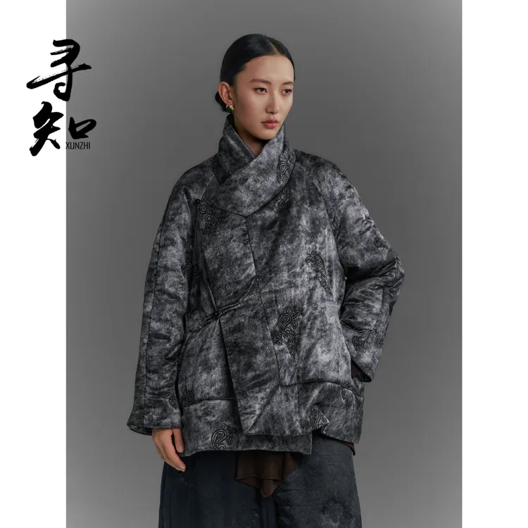 寻知·朱总原创设计XZS341N​墨染​云偃棉服