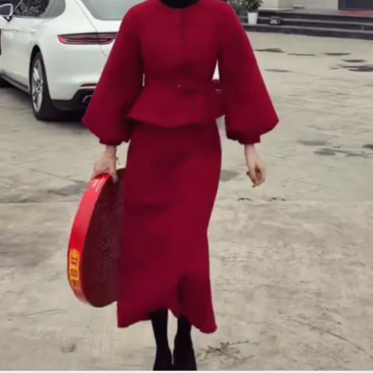 2025冬季新款潮流韩版爆款网红上衣裙子美NZ121