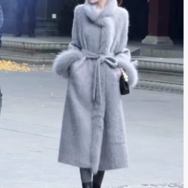 2025冬季新款潮流韩版爆款网红中长款外套0RE98