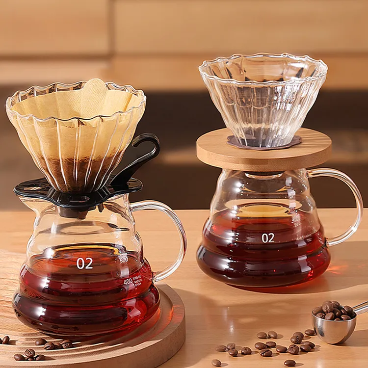 手冲咖啡壶套装家用分享壶小型手摇研磨机器具户外手磨咖啡机全套