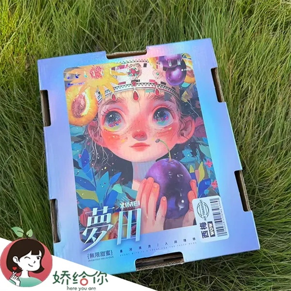 【顺丰包邮】当季限定新疆法兰西西梅软硬两吃 约3.5斤精美礼盒