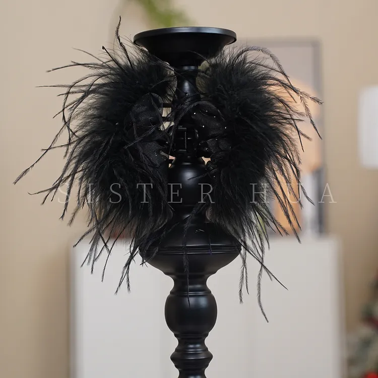 【云朵毛毛夹】四倍加毛量冬季新款满天星氛围感鲨鱼夹抓夹9013