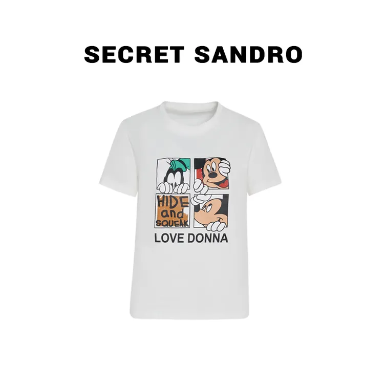  【love&多娜】【多娜&Secret Sandro粉丝专享】T恤  T25209014N