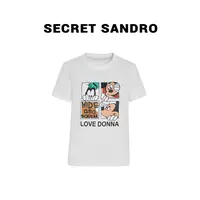 【love&多娜】【多娜&Secret Sandro粉丝专享】T恤  T25209014N