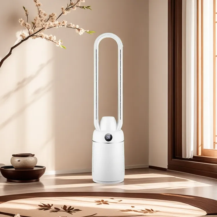 无叶风扇家用净化落地扇节能循环型号DY-XF05J电风扇