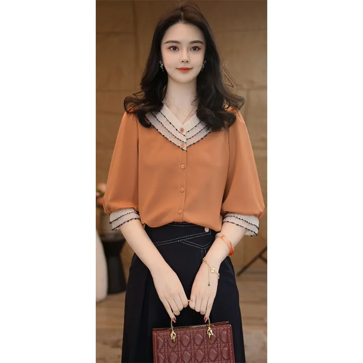 【小陈甄选】 流光风8592402砖红色加大加宽洋气时尚休闲法式女士