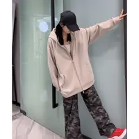 【安童森定制】开衫卫衣男女潮流宽松休闲纯色连帽卫衣8129