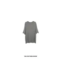 The pattern room | 反常规基础肌肤疗愈柔织卷边T恤 
