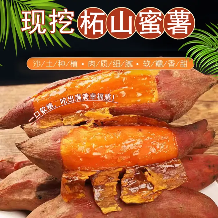 【高山蜜薯】★正宗山东柘山蜜薯糖心高山沙土地瓜烤红薯软糯香甜