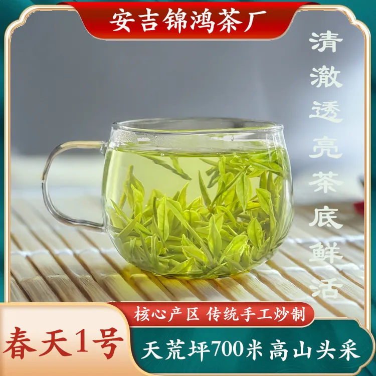 春天一号安吉绿茶白茶口粮茶兰花香新茶白茶茶叶兰香高山白茶茶叶