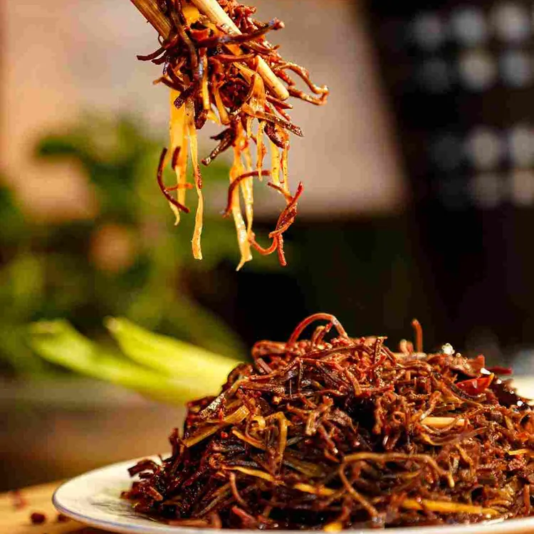 河北正定特产美味崩肝地方特色食品小吃清真牛肝熟食下酒菜