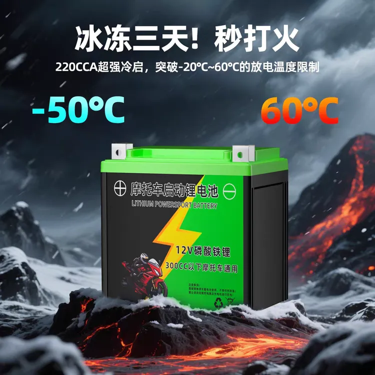 摩托车电瓶12v通用春风贝纳利哈雷宝马125踏板豪爵铃木三轮锂电池