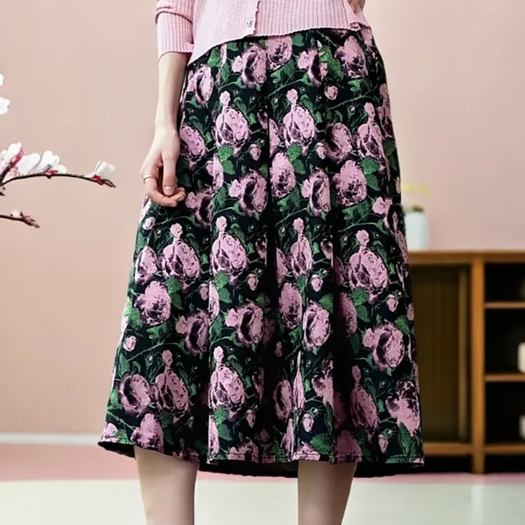 【719半裙】薇乐女装显瘦气质长袖针织时尚百搭女士秋季