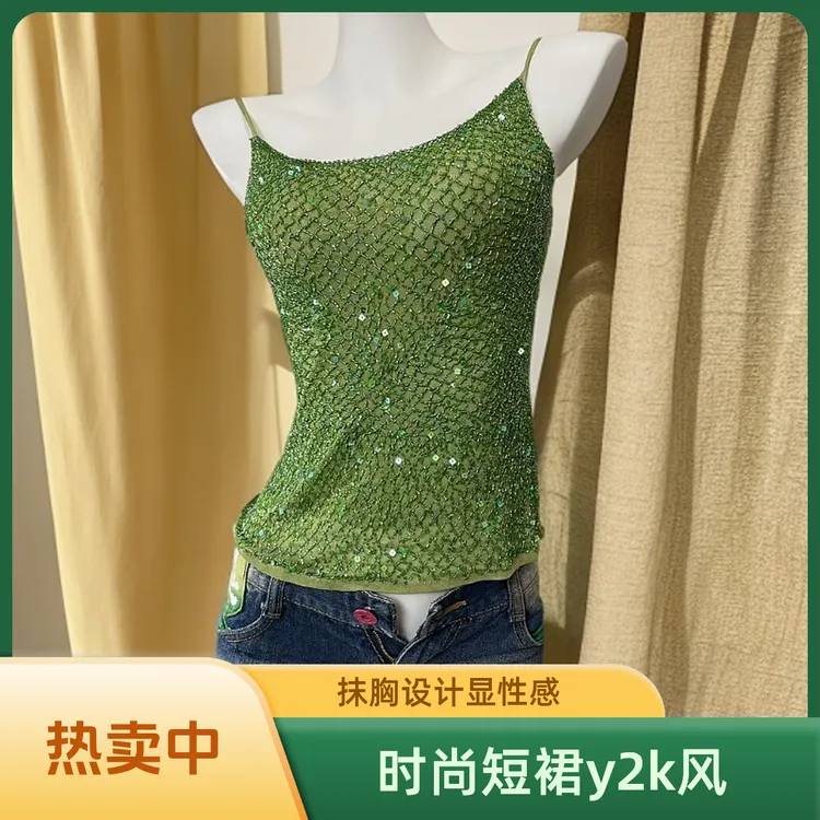 背心女夏季内搭打底性感显瘦吊带外穿抹胸欧美辣妹风气质无袖通勤