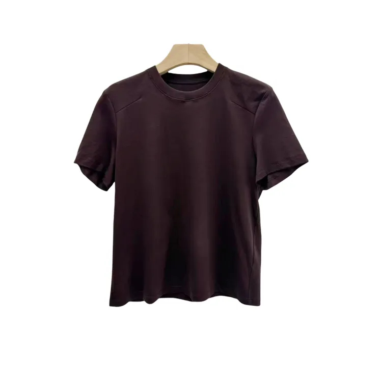 【冬姐精选】匹马棉直角肩短袖T恤QYTX003