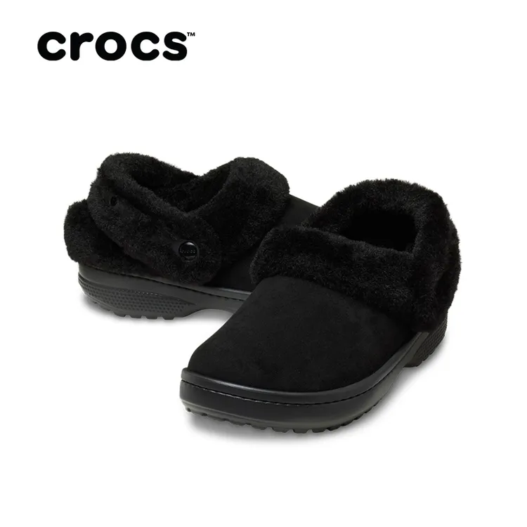 【白鹿同款】CROCS/卡骆驰经典雪绒仿麂皮流光风秋冬女鞋|212106