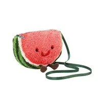 【送礼甄选】Jellyca英国正品趣味西瓜包包水果娃娃斜挎包女友礼物