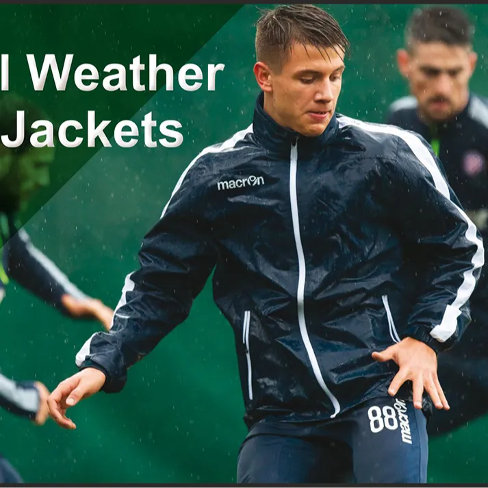 很牛很少见！球员定制！全压胶轻量防风雨通勤隐藏连帽夹克男外套