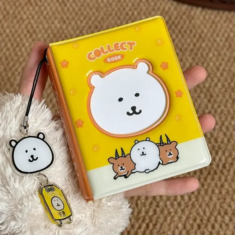 【进账】自嘲熊卡册一宫格可爱高颜值3寸小卡拍立得照片收纳册