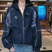 【绘尚D10黛仪3113】美式秋冬休闲百搭情侣款个性外套W253113