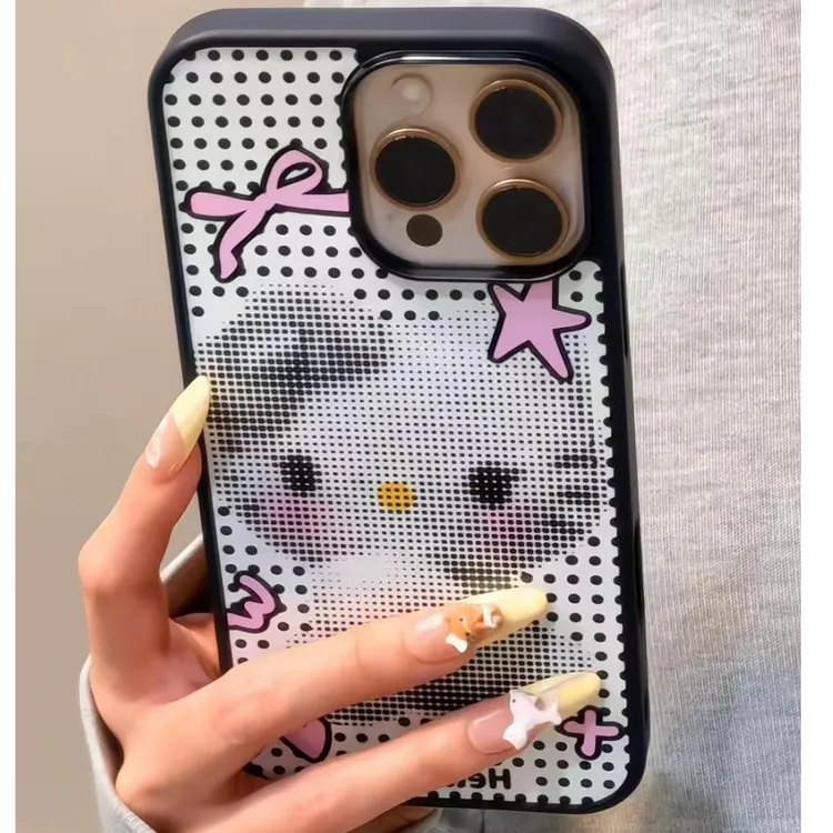 七壳子复古KT兔子适用于苹果15手机壳1413ProMax可爱iPhone12软16