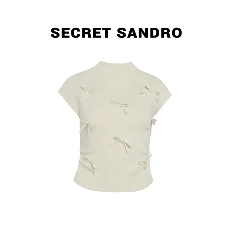 【蝴蝶结】Secret Sandro 楚楚 毛衫 M55221157C