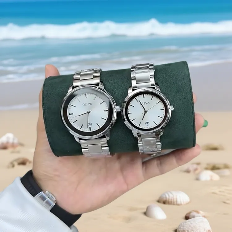 防水简约轻奢OLIYA 男童石英表时尚高颜值适合职场人士佩戴