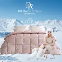30天试睡【DR】 高端贵妇定制款床品轻奢高级感被芯大鹅款羽丝绒被