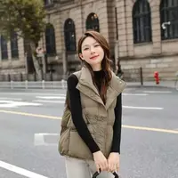 *纪凡姬/6053-显瘦网红短款时尚休闲百搭韩版秋冬马甲