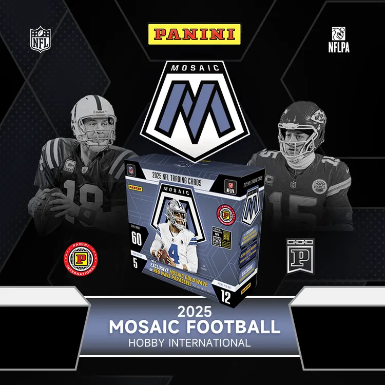 2025 帕尼尼 Mosaic 橄榄球球星卡 Hobby International版本