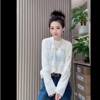 蕾丝钩花 打底--
