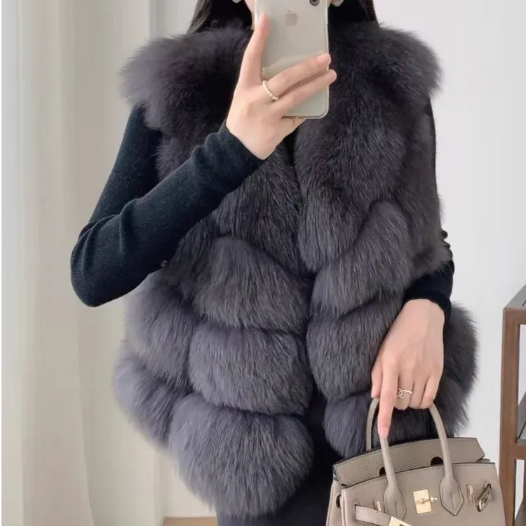2025款时尚气质网红款冬季百搭毛马甲2509#