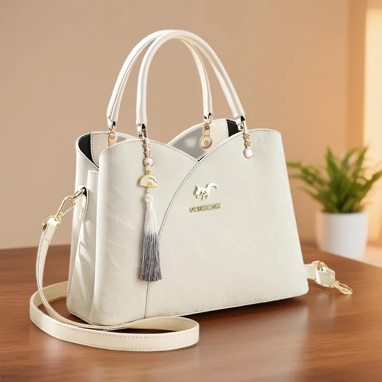 2025秋冬新款高级感气质通勤手提包百搭洋气单肩斜挎包妈妈包礼物