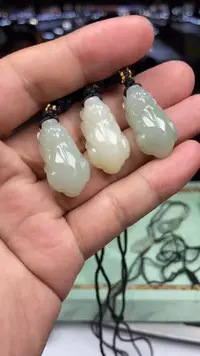 颈饰未镶嵌和田玉天然和田玉多样性发其一FS010928