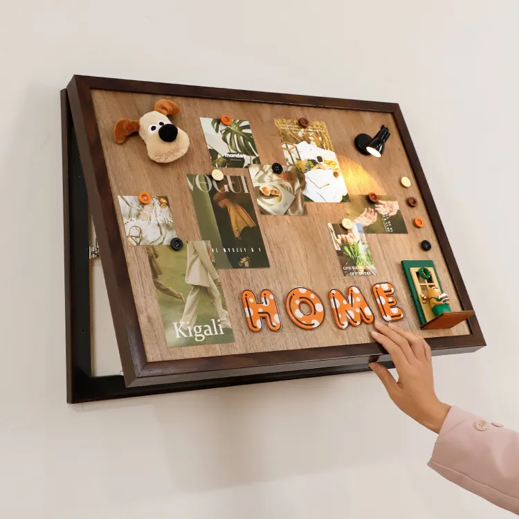 中古风diy磁吸电表箱装饰画遮挡挂画可置物配电箱画入户收纳壁画