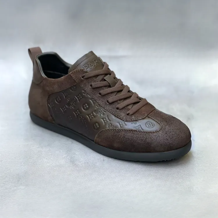 25072-1新品男士纯皮休闲舒适男鞋高级感轻奢百搭潮流个性商务